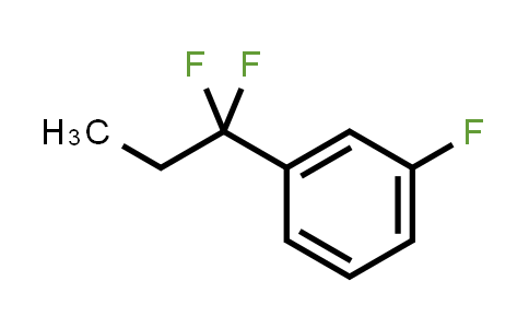 CAS No. 1893276-88-4, 1-(1,1-Difluoropropyl)-3-fluorobenzene