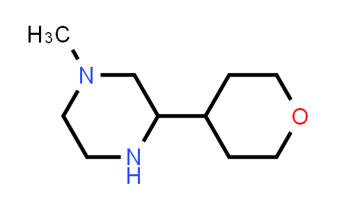 CAS No. 1893829-82-7, 1-Methyl-3-(tetrahydro-2H-pyran-4-yl)piperazine