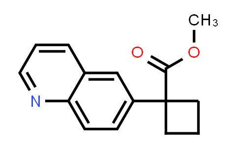 CAS No. 1894574-39-0, Methyl 1-(quinolin-6-yl)cyclobutane-1-carboxylate