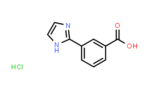 CAS No. 1894945-85-7, 3-(1H-Imidazol-2-yl)benzoic acid hydrochloride