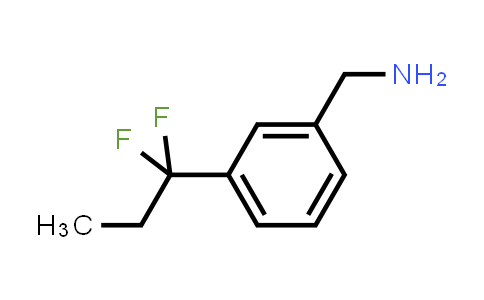 CAS No. 1895797-62-2, (3-(1,1-Difluoropropyl)phenyl)methanamine