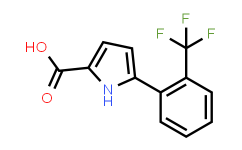 CAS No. 1897545-15-1, 5-(2-(Trifluoromethyl)phenyl)-1H-pyrrole-2-carboxylic acid
