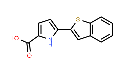 CAS No. 1897771-31-1, 5-(Benzo[b]thiophen-2-yl)-1H-pyrrole-2-carboxylic acid