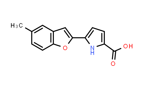 CAS No. 1897826-56-0, 5-(5-Methylbenzofuran-2-yl)-1H-pyrrole-2-carboxylic acid