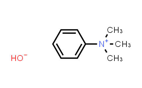 CAS No. 1899-02-1, N,N,N-Trimethylbenzenaminium hydroxide