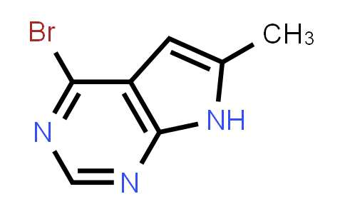 CAS No. 1900677-30-6, 4-Bromo-6-methyl-7H-pyrrolo[2,3-d]pyrimidine