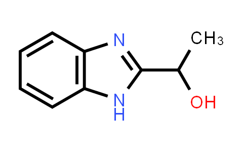 CAS No. 19018-24-7, 1-(1H-Benzoimidazol-2-yl)-ethanol