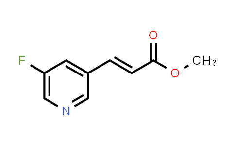 CAS No. 1902966-90-8, (E)-Methyl 3-(5-fluoropyridin-3-yl)acrylate