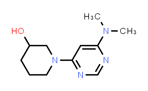CAS No. 1903487-65-9, 1-[6-(Dimethylamino)pyrimidin-4-yl]piperidin-3-ol