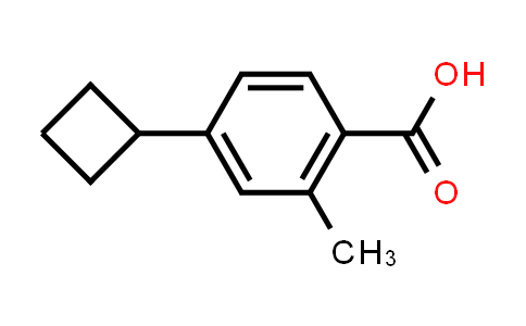 CAS No. 190367-31-8, 4-Cyclobutyl-2-methylbenzoic acid