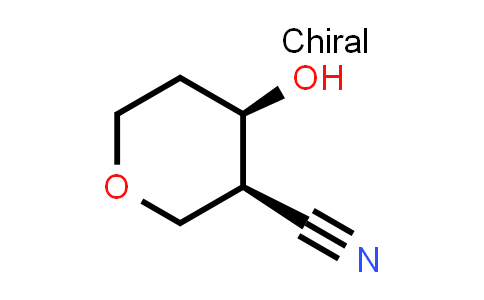 CAS No. 1904121-23-8, rel-(3S,4R)-4-Hydroxytetrahydro-2H-pyran-3-carbonitrile