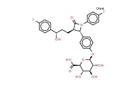 CAS No. 190448-57-8, Ezetimibe phenoxy glucuronide