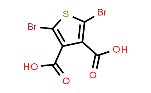 CAS No. 190723-12-7, 2,5-Dibromothiophene-3,4-dicarboxylic acid