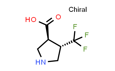 CAS No. 1909288-71-6, (3S,4S)-4-(Trifluoromethyl)pyrrolidine-3-carboxylic acid