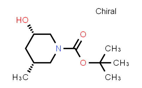 CAS No. 1909294-25-2, (3S,5R)-tert-Butyl 3-hydroxy-5-methylpiperidine-1-carboxylate