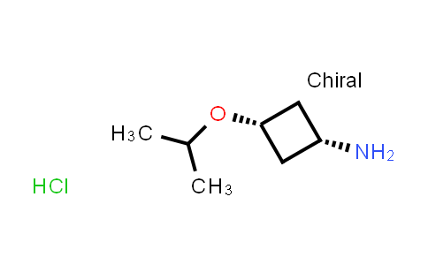 CAS No. 1909294-44-5, cis-3-(Propan-2-yloxy)cyclobutan-1-amine hydrochloride