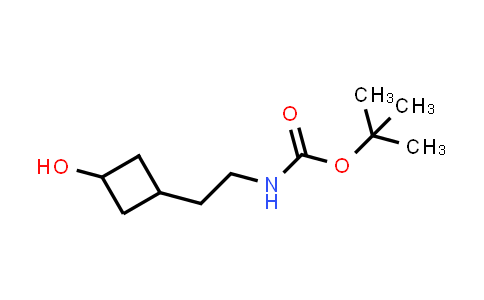 CAS No. 1909306-47-3, tert-Butyl (2-(3-hydroxycyclobutyl)ethyl)carbamate