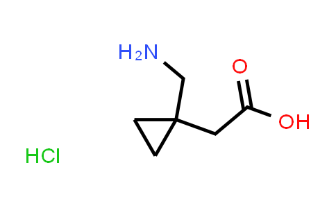 CAS No. 1909314-12-0, 2-[1-(Aminomethyl)cyclopropyl]acetic acid hydrochloride