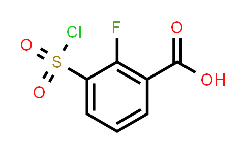 CAS No. 1909327-45-2, 3-(Chlorosulfonyl)-2-fluorobenzoic acid