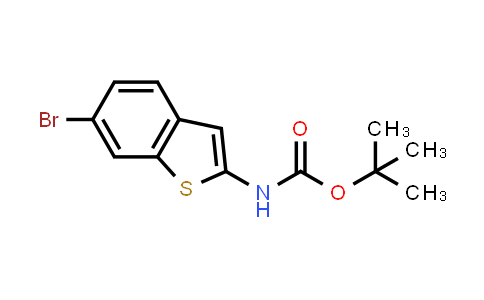 CAS No. 1909336-89-5, tert-Butyl (6-bromobenzo[b]thiophen-2-yl)carbamate