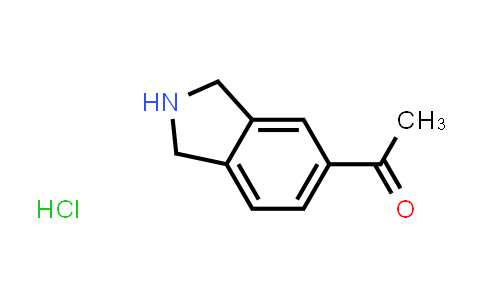 CAS No. 1909348-59-9, 1-(Isoindolin-5-yl)ethan-1-one hydrochloride