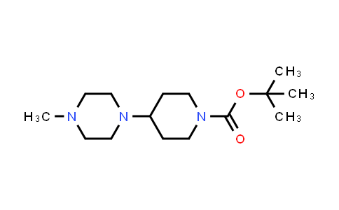 CAS No. 190964-91-1, tert-Butyl 4-(4-methylpiperazin-1-yl)piperidine-1-carboxylate