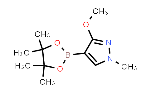CAS No. 1911653-28-5, 3-Methoxy-1-methyl-4-(4,4,5,5-tetramethyl-1,3,2-dioxaborolan-2-yl)-1H-pyrazole