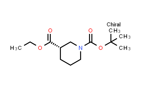CAS No. 191599-51-6, (S)-1-tert-Butyl 3-ethyl piperidine-1,3-dicarboxylate