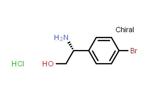 CAS No. 1916569-82-8, (R)-2-Amino-2-(4-bromophenyl)ethanol hydrochloride