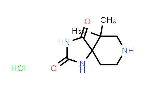 CAS No. 1918951-38-8, 6,6-Dimethyl-1,3,8-triazaspiro[4.5]decane-2,4-dione hydrochloride