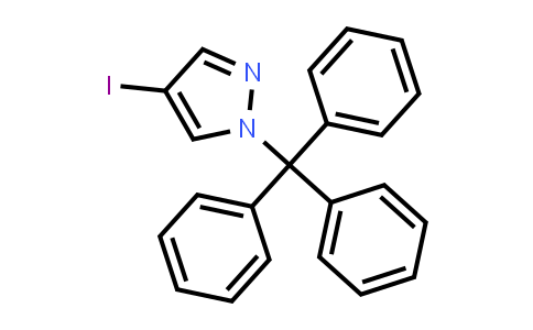 CAS No. 191980-54-8, 4-Iodo-1-trityl-1H-pyrazole