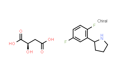 CAS No. 1919868-77-1, 2-(2,5-Difluorophenyl)pyrrolidine (R)-2-hydroxysuccinate