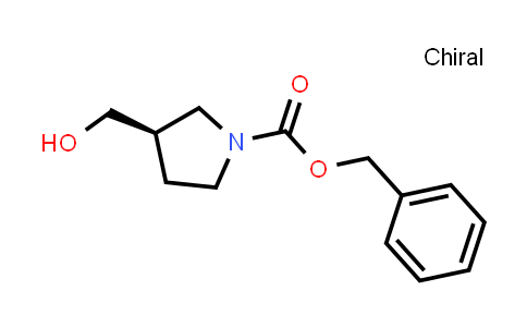 CAS No. 192214-05-4, (R)-Benzyl 3-(hydroxymethyl)pyrrolidine-1-carboxylate