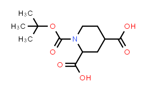 CAS No. 1922699-61-3, 1-(tert-Butoxycarbonyl)piperidine-2,4-dicarboxylic acid