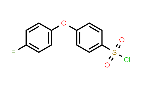 CAS No. 192329-91-2, 4-(4-Fluorophenoxy)benzenesulfonyl chloride