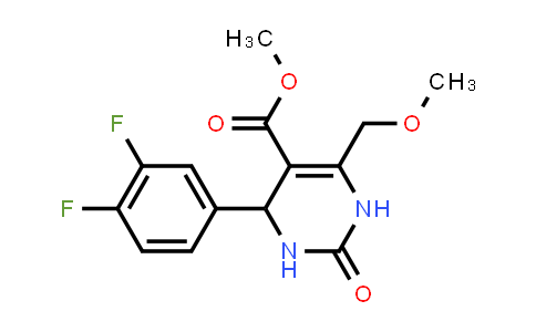 CAS No. 192574-28-0, Methyl 4-(3,4-difluorophenyl)-6-(methoxymethyl)-2-oxo-1,2,3,4-tetrahydropyrimidine-5-carboxylate