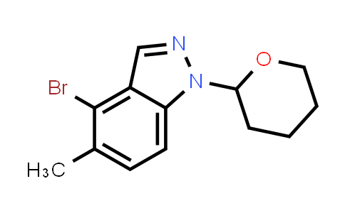 CAS No. 1926172-50-0, 4-Bromo-5-methyl-1-(tetrahydro-2H-pyran-2-yl)-1H-indazole
