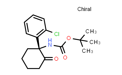 CAS No. 1926987-78-1, (R)-tert-butyl (1-(2-chlorophenyl)-2-oxocyclohexyl)carbamate