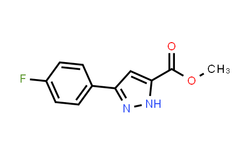 CAS No. 192701-91-0, Methyl 3-(4-fluorophenyl)-1H-pyrazole-5-carboxylate