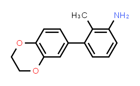 CAS No. 1927536-90-0, 3-(2,3-Dihydrobenzo[b][1,4]dioxin-6-yl)-2-methylaniline