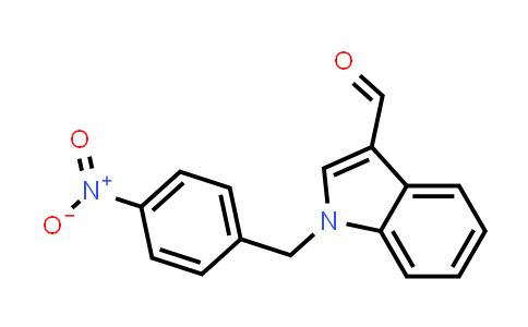 CAS No. 192997-25-4, 1-(4-Nitrobenzyl)-1h-indole-3-carbaldehyde