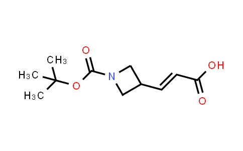 CAS No. 193085-22-2, 3-(1-(tert-Butoxycarbonyl)azetidin-3-yl)acrylic acid