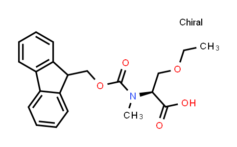 CAS No. 1931107-98-0, N-(((9H-Fluoren-9-yl)methoxy)carbonyl)-O-ethyl-N-methyl-L-serine