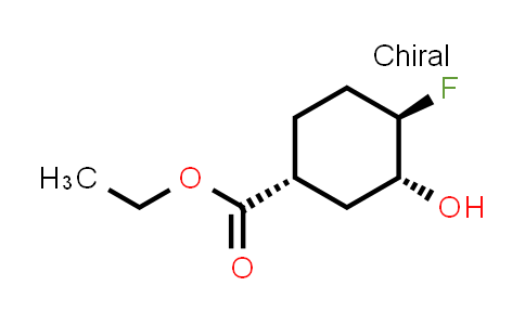 CAS No. 1932015-48-9, Ethyl (1R,3R,4R)-4-fluoro-3-hydroxycyclohexane-1-carboxylate