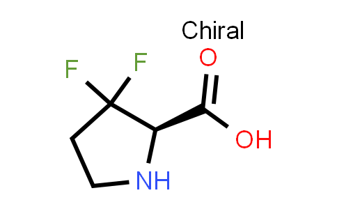CAS No. 1932019-87-8, (R)-3,3-Difluoropyrrolidine-2-carboxylic acid