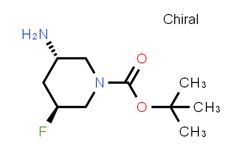 CAS No. 1932056-72-8, tert-Butyl (3S,5S)-3-amino-5-fluoropiperidine-1-carboxylate