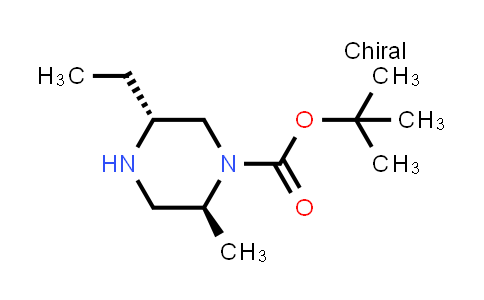 CAS No. 1932079-78-1, tert-Butyl (2S,5R)-5-ethyl-2-methylpiperazine-1-carboxylate