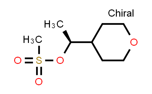 CAS No. 1932098-49-1, (S)-1-(tetrahydro-2H-pyran-4-yl)ethyl methanesulfonate