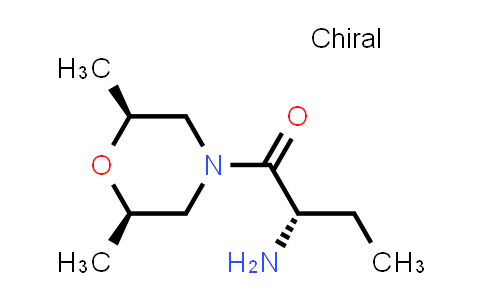 CAS No. 1932142-50-1, (S)-2-Amino-1-((2R,6S)-2,6-dimethylmorpholino)butan-1-one