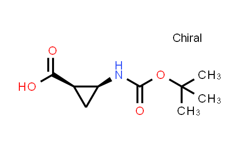 CAS No. 1932197-90-4, Cyclopropanecarboxylic acid, 2-[[(1,1-dimethylethoxy)carbonyl]amino]-, (1R,2S)-